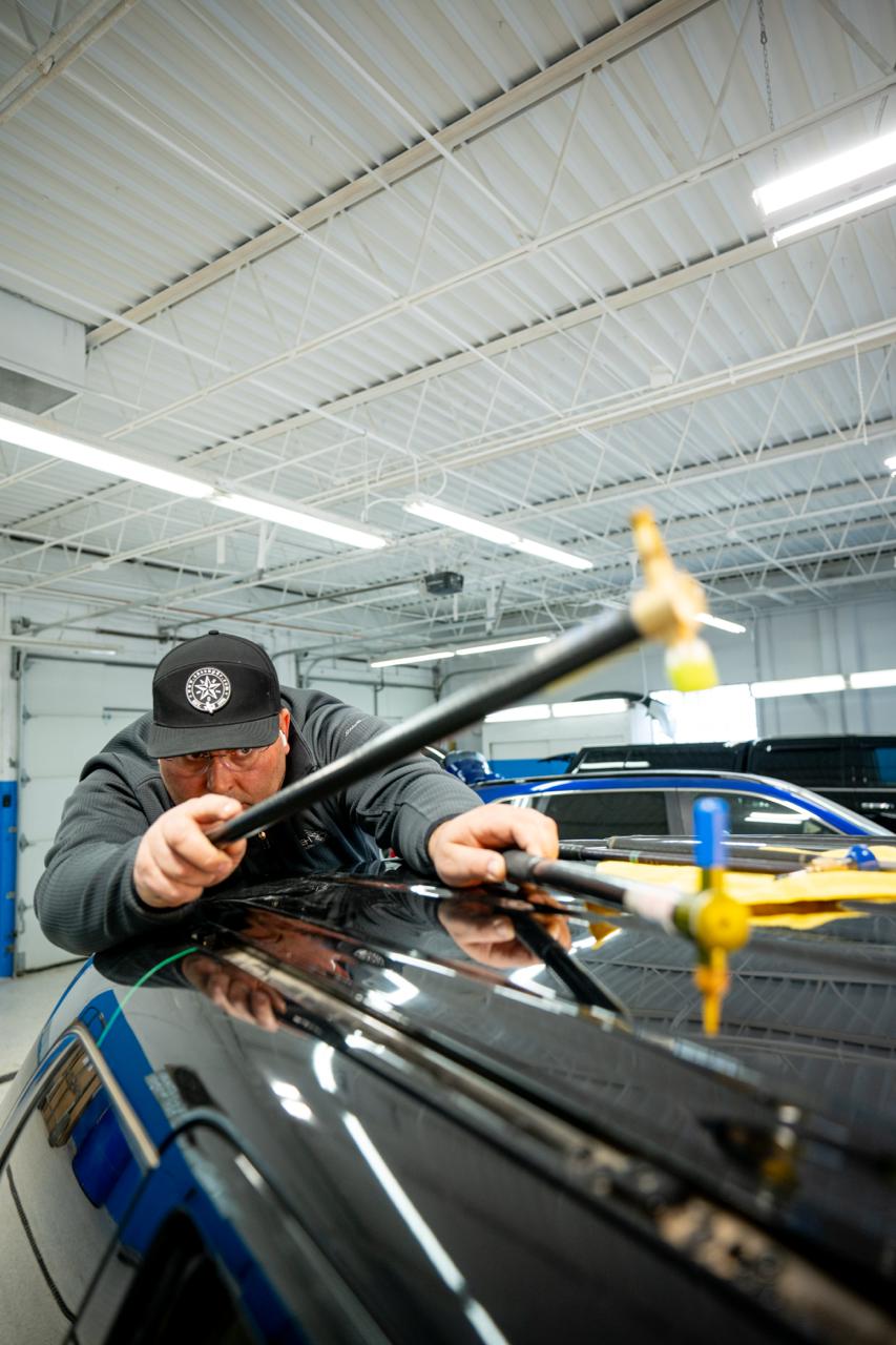 PDR Technician at work